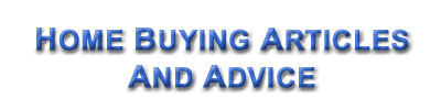 Home Buying Tips and Articles