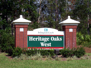 Heritage Oaks, Julington Creek Plantation
